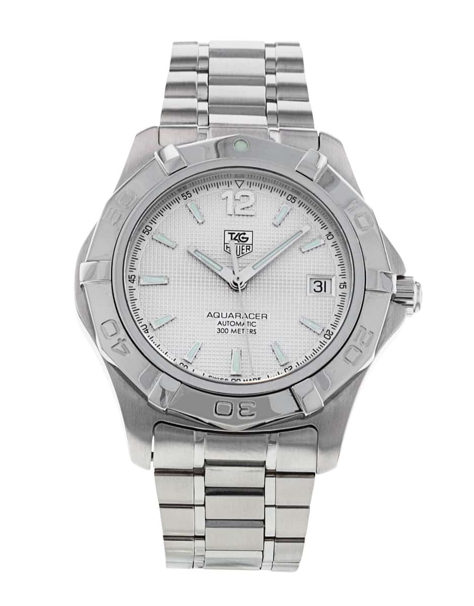 Pre Owned Tag Heuer Aquaracer WAF2111.BA0806 Watch Watchfinder Co